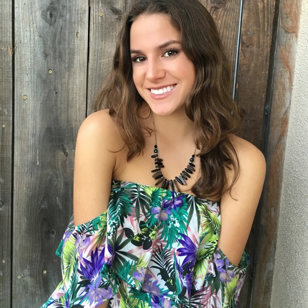 Cotton Candy LA Floral Romper